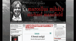 Desktop Screenshot of michaelmansfield.hu